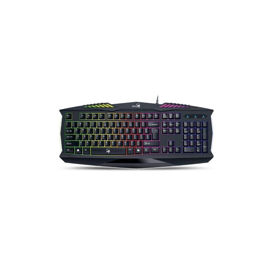 Teclado Gamer USB Scorpion - Retroiluminado - K220 - GENIUS