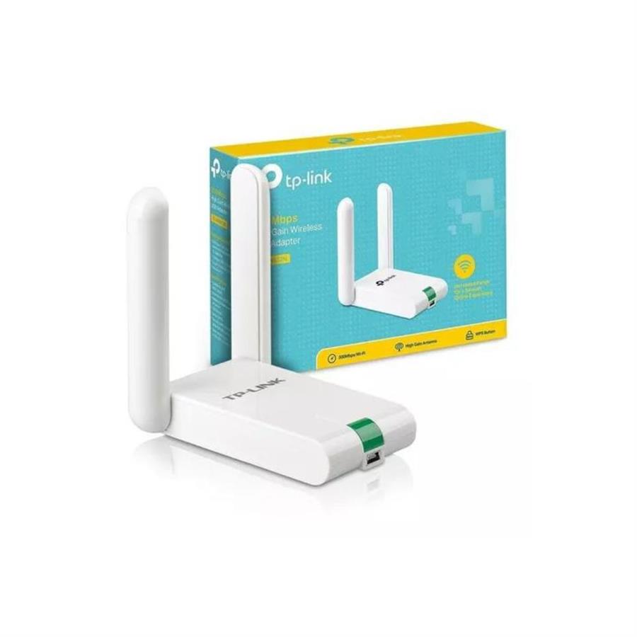 Adaptador USB WI-FI - 300MBPS - 2 Antenas 3DBI - TL-WN822N - TP-LINK