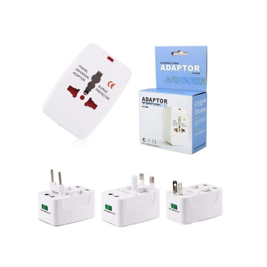 Adaptador Enchufe 220V -  Internacional Viajero