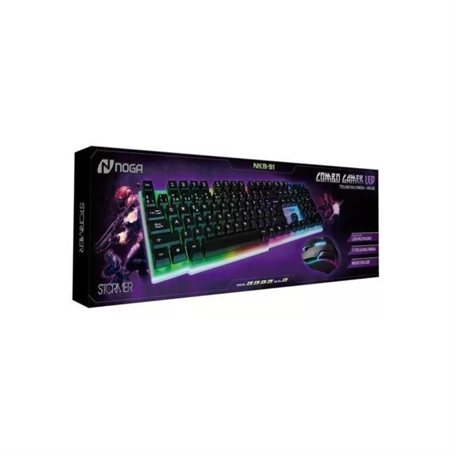 Kit Teclado + Mouse - Gamer - NKB-91 - NOGA NET