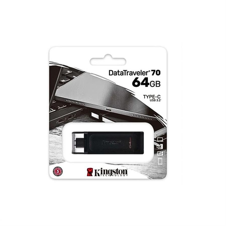 Pen Drive Datatraveler Exodia 64 GB - 3.2 - DT70 (TIPO C) - KINGSTON