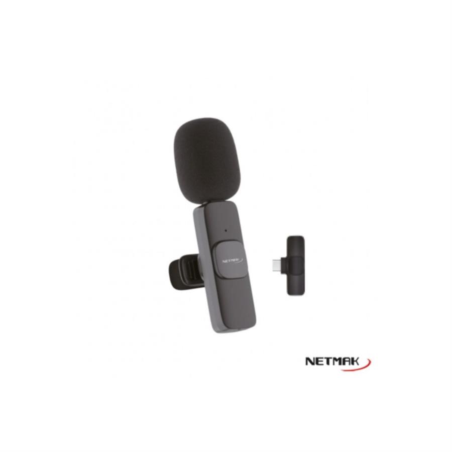 MICROFONO CORBATERO INALAMBRICO TIPO C NM-MC10