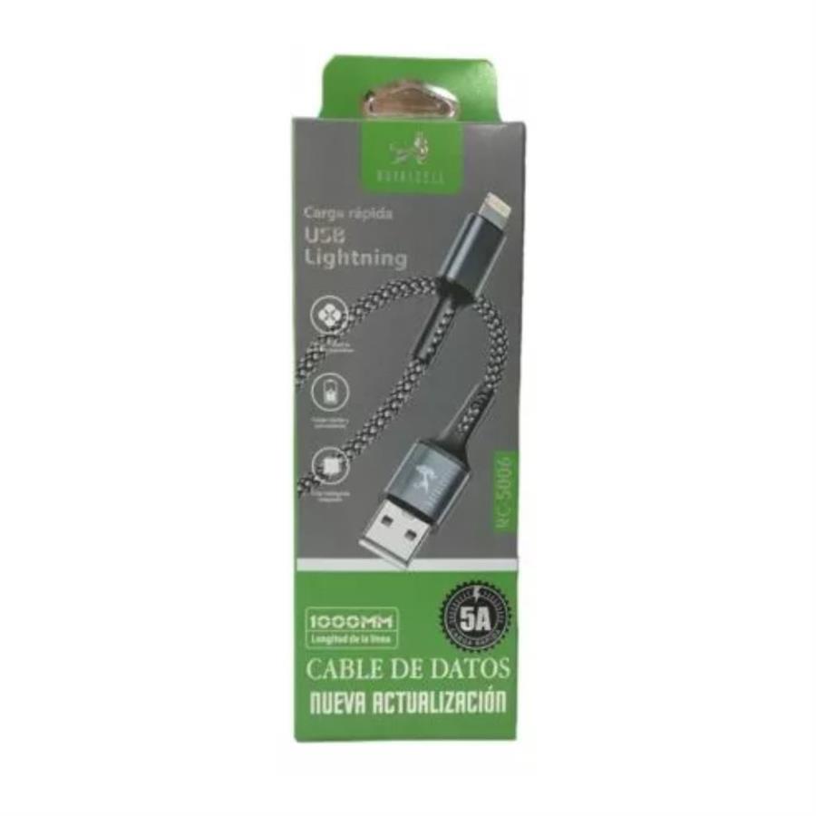 Cable de Carga IPHONE - RC-5006 - ROYALCELL (FICHA LIGTHNING)