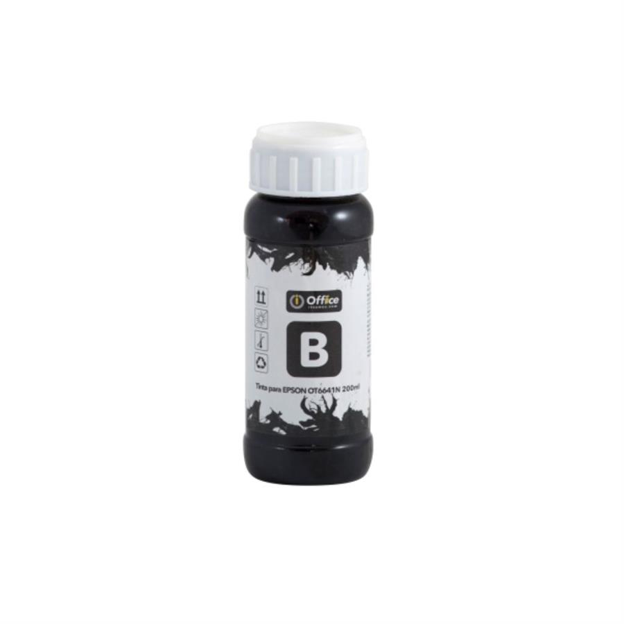 Botella de Tinta P/EPSON - 200CC - NEGRO - OT6641N - OFFICE