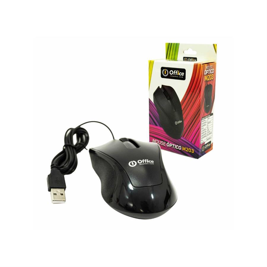 Mouse Optico USB - OFF-M203 - OFFICE