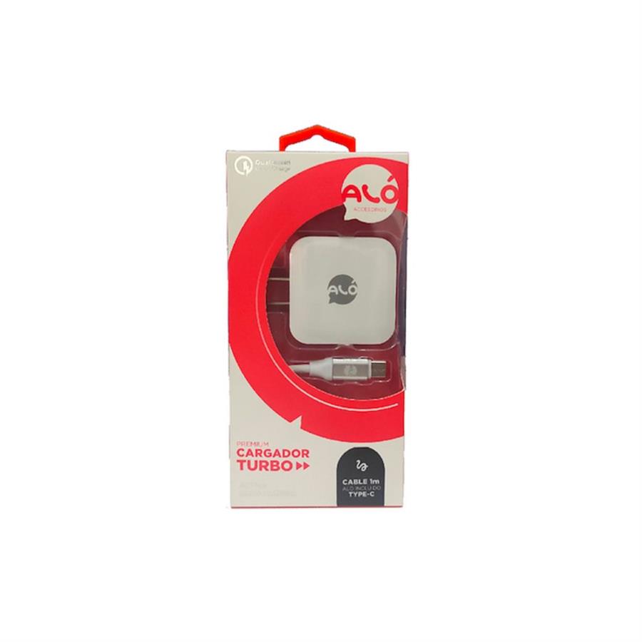 Cargador - Tipo C Turbo 1 USB - Alo