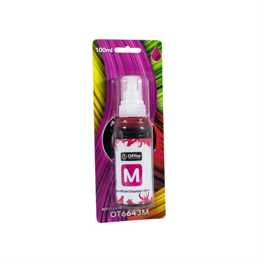 Botella De Tinta Con Aplicador P/EPSON - 70CC - MAGENTA - EN BLISTER - OT6643M/504