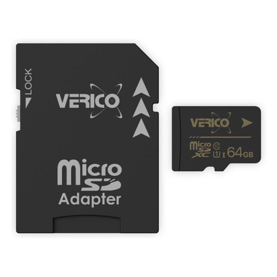 Memoria Micro SD - 64GB - VERICO UHS-I C/ADAPTER