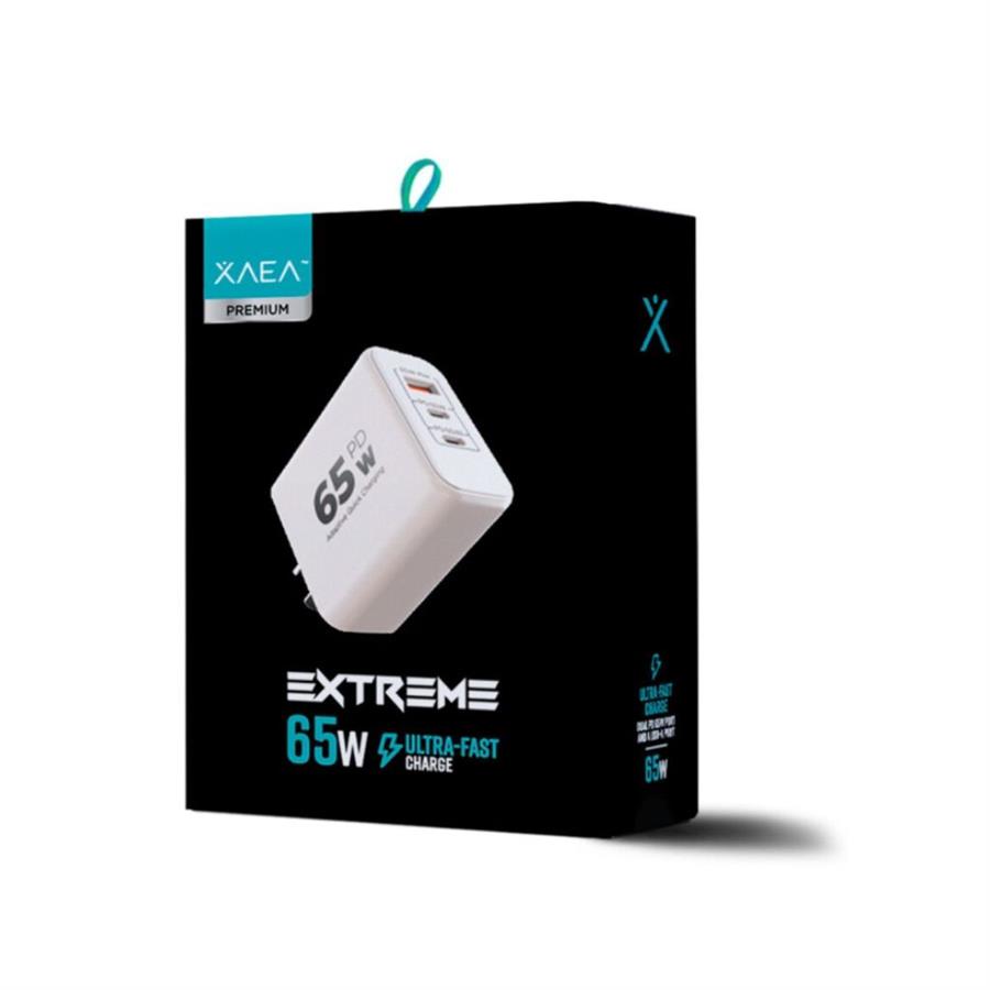 ADAPTADOR-CARGADOR 220V MODX-616 EXTREME – 6,2A – 1USB + 2TC – XAEA – BLANCO