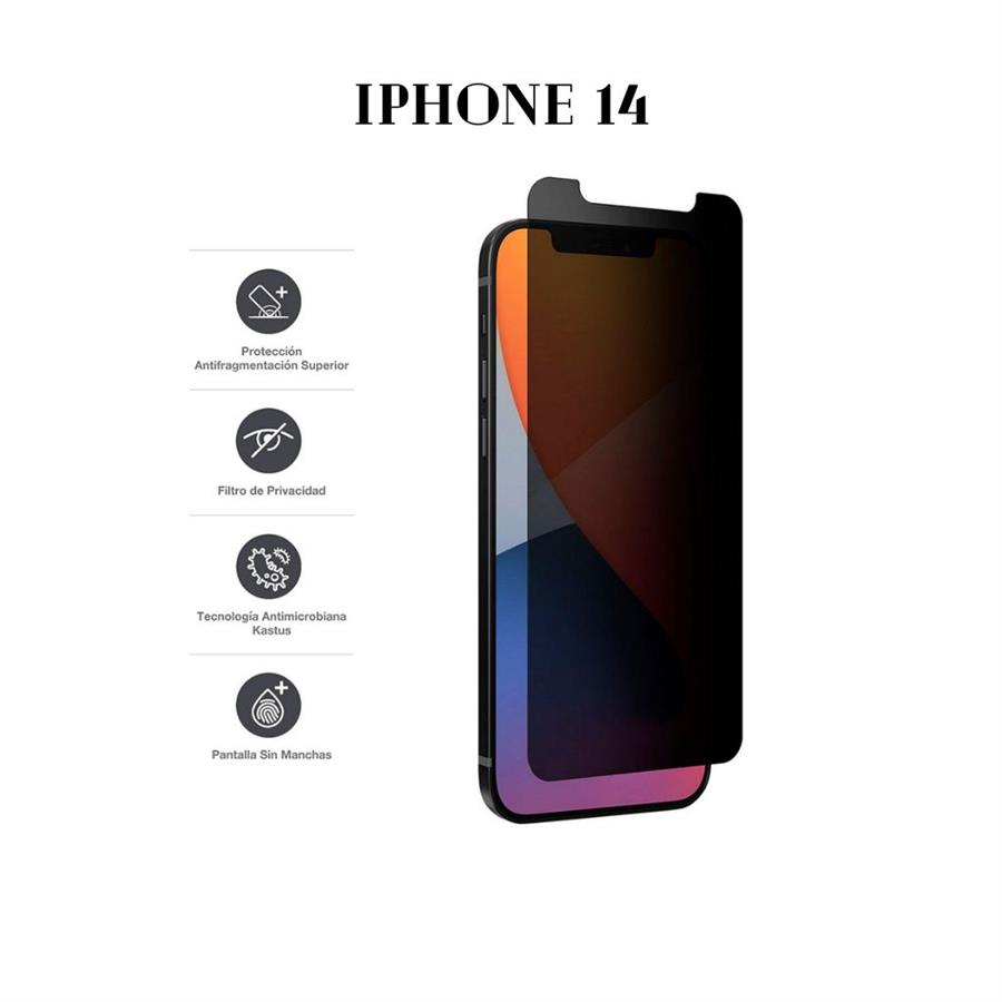 Templados - 9D - ANTI STATIC PRIVACY - IPHONE 14