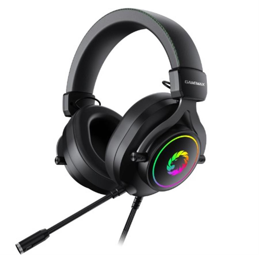 AURICULARES + MIC GAMEMAX HG3600 USB 7.1 RGB