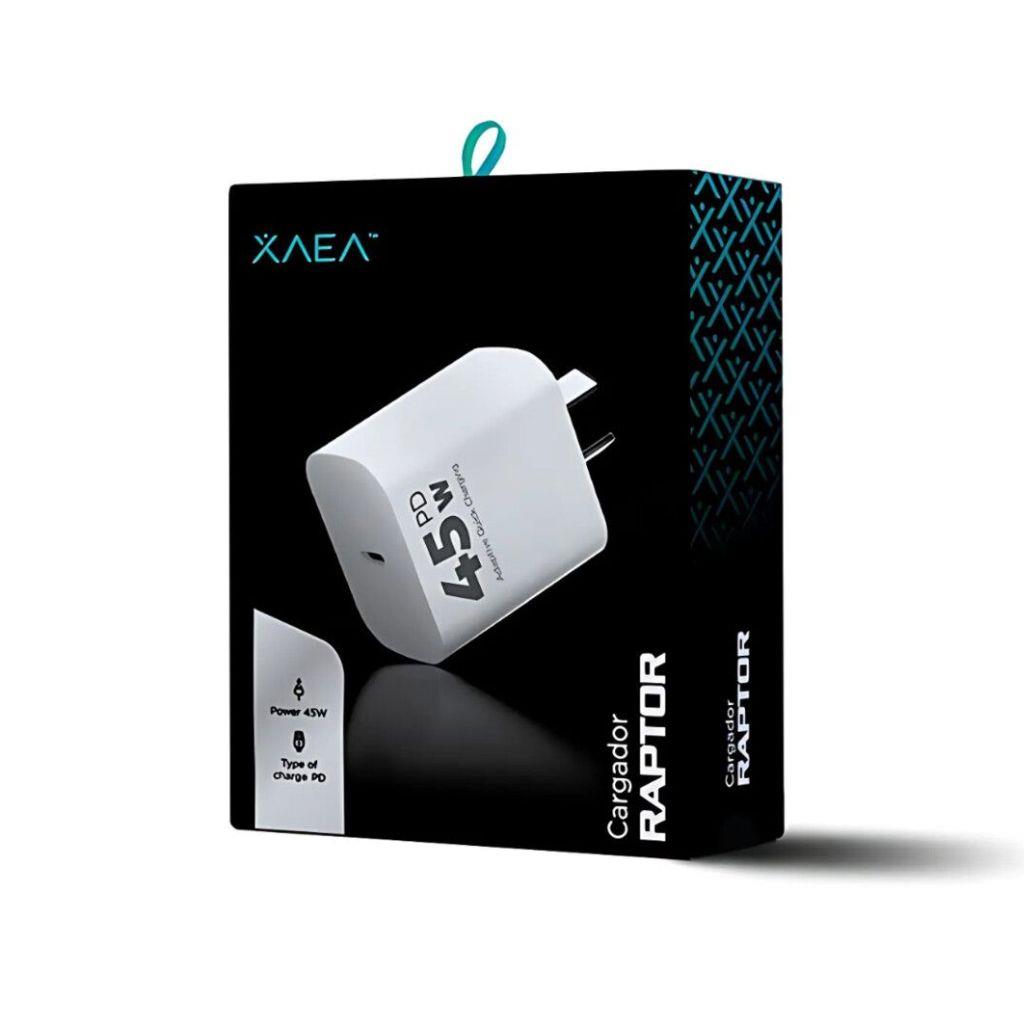 ADAPTADOR-CARGADOR 220V MODX-507 RAPTOR – 5,1A – 45W – 1TC + PD – XAEA – BLANCO