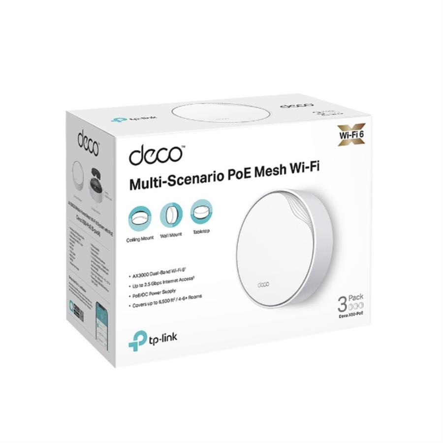 Sistema Mesh - DECO - X50-POE - TP-LINK (1-PACK)