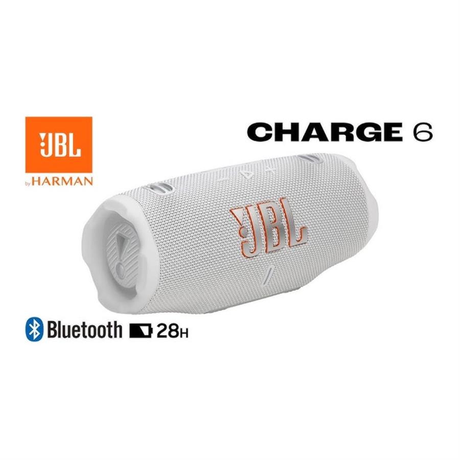 PARLANTE JBL CHARGE 6 ROJO O BLANCO - ORIGINAL