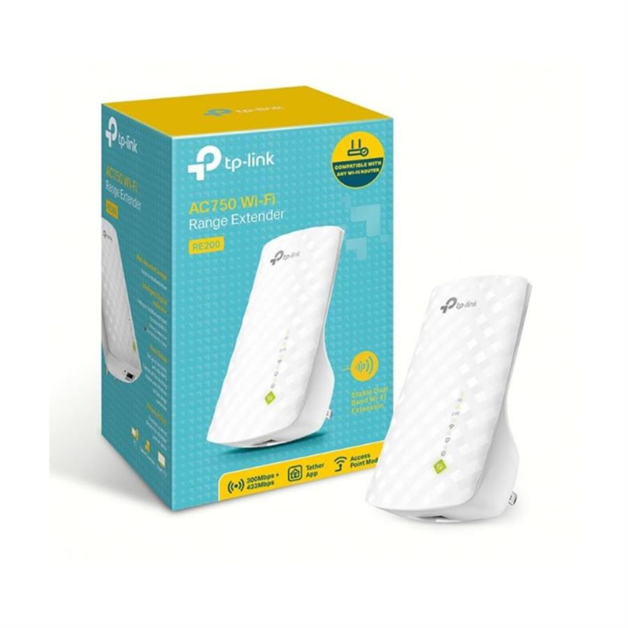 Extensor De Rango Wi-Fi - 2.4 Y 5GHZ - TL-RE200 - TP-LINK