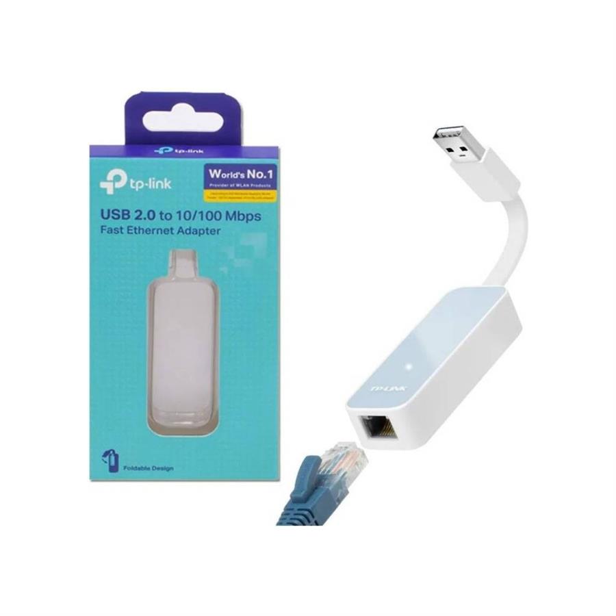 Adaptador de Red - USB 2.0 a ETHERNET - TL-UE200 - TP-LINK