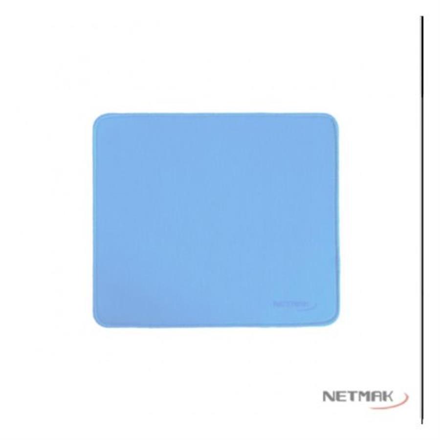 PAD MOUSE BORDADO NM-PAD2 CELESTE NETMAK