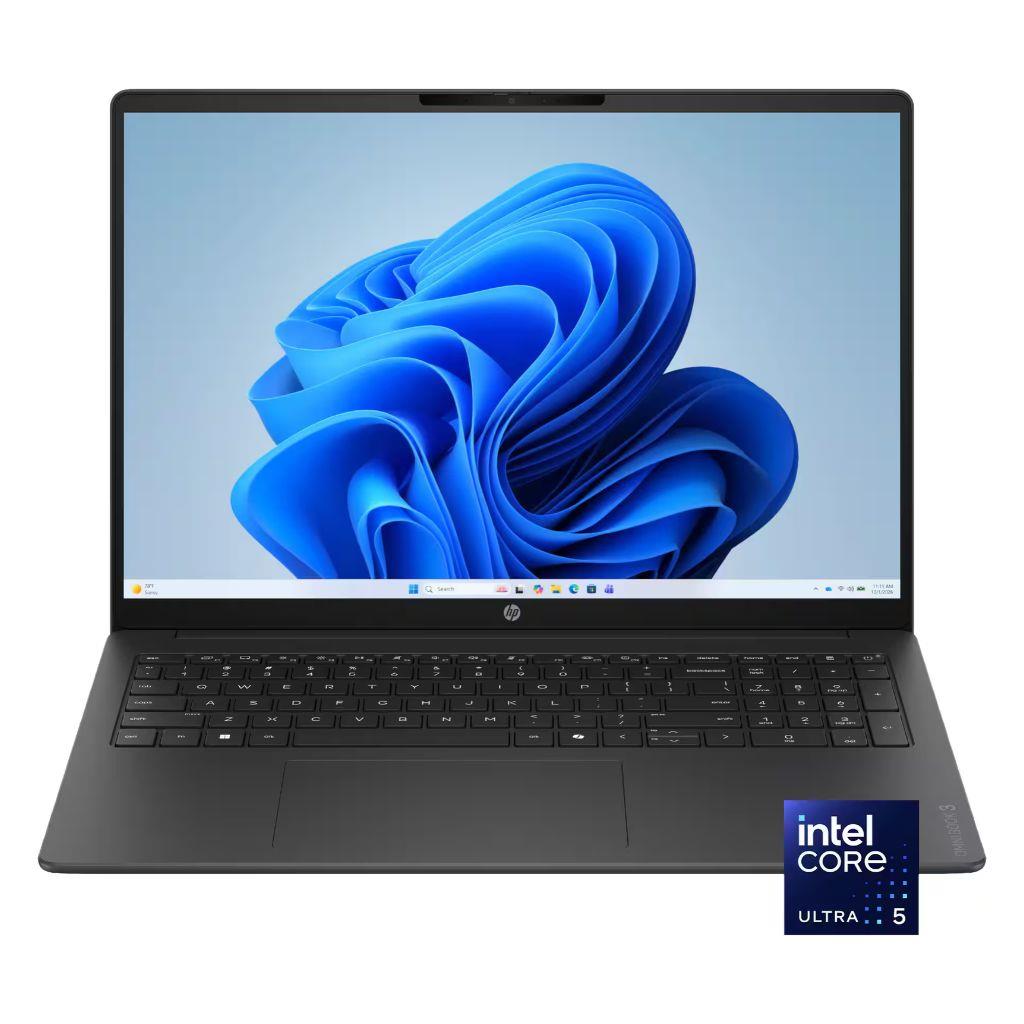 Notebook HP Omnibook 3 16-BU0305DX Intel Core Ultra 5 225U Pantalla Touch 2K 16.0" / 8GB de RAM / 512GB SSD / Win11 - Negro (Inglés)