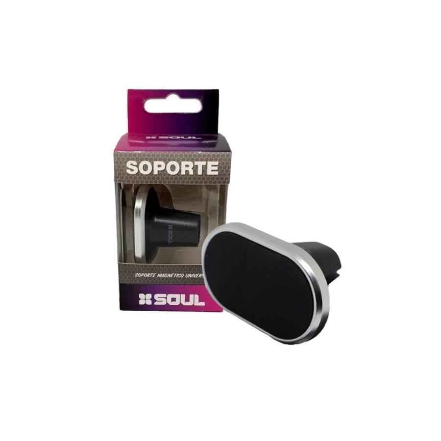 Soporte Universal Para Auto - P/SALIDA DE AIRE C/IMAN - SOP-CJ92 - SOUL