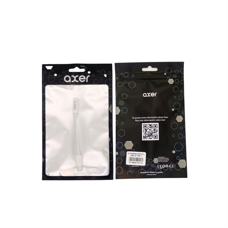 Cable Axer Link Up Tipo C - Adaptador tipo c