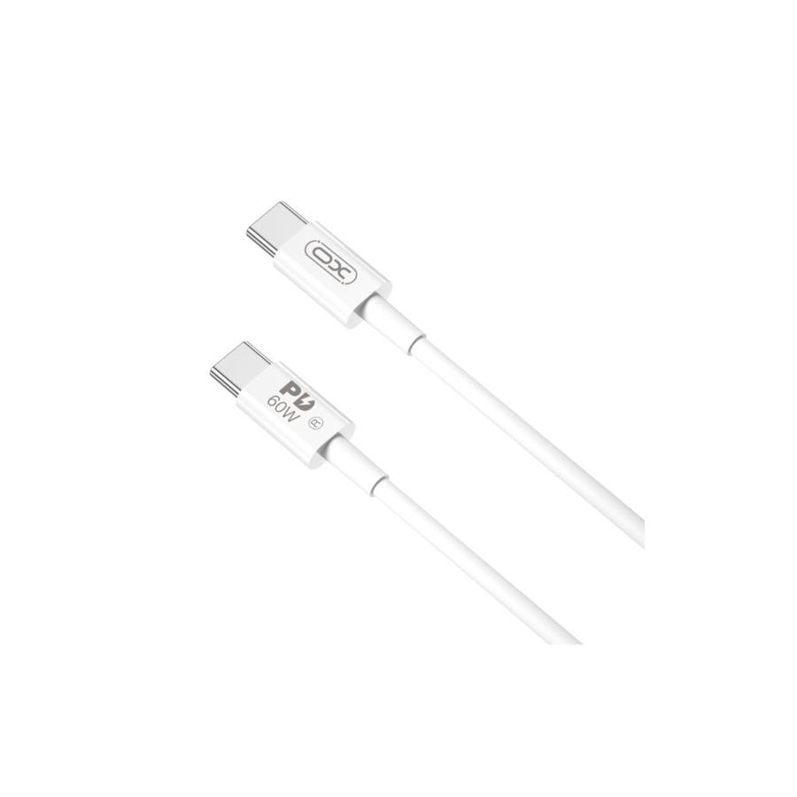 CABLE TIPO C A TIPO C 1.0 MTS XO-NB-Q190A 60W BLANCO