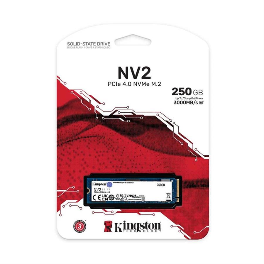 DISCO SSD 250GB NV2 SNVS SERIE-PCIe NVME M.2 KINGSTON