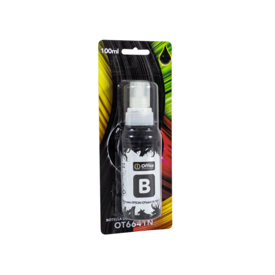 Botella de Tinta Con Aplicador P/EPSON - 70CC - NEGRO - EN BLISTER - OT6641B/504