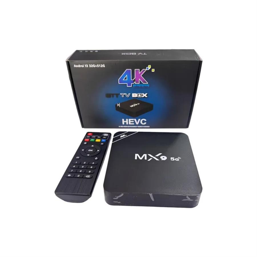 TV BOX 4K - 32GB RAM + 512GB ALMACENAMIENTO (CON MAGIS)