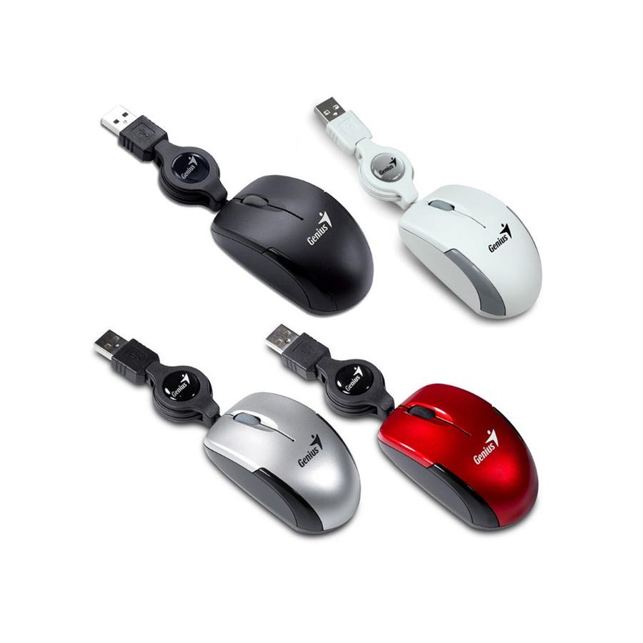 Mouse USB - Microtraveler Retractil - GENIUS