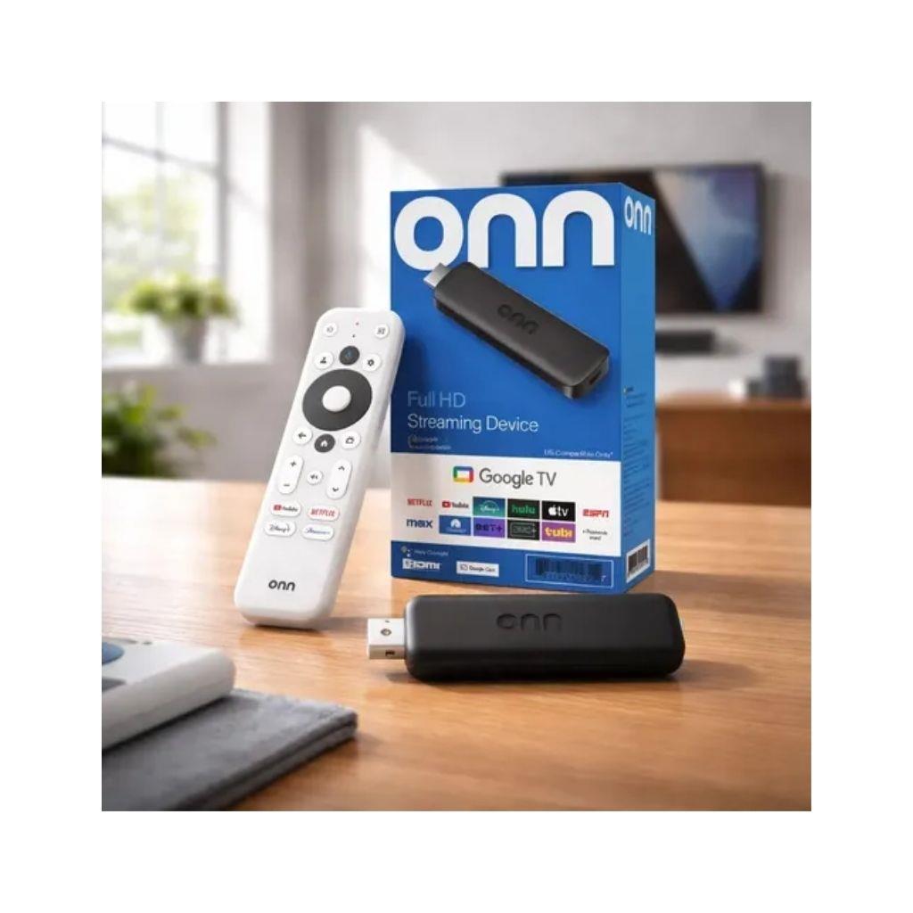 STICK WATCH ONN FHD - GOOGLE TV - 1.5GB RAM + 8GB ALMACENAMIENTO