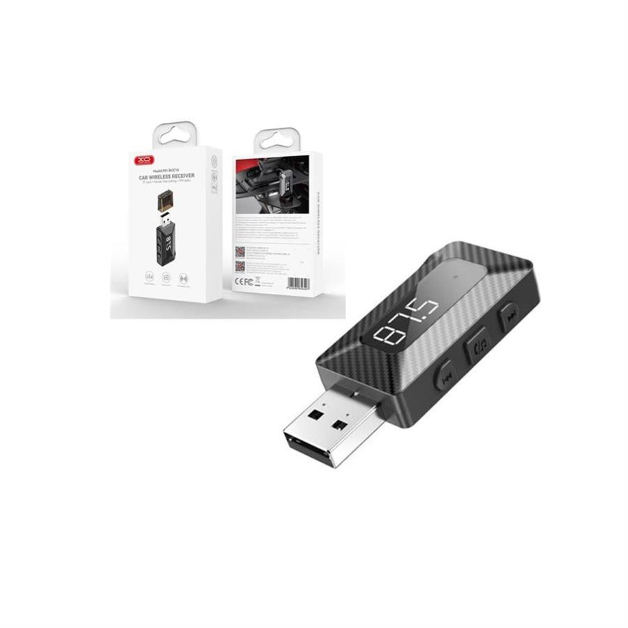 TRANSMISOR BLUETOOTH XO - BCC16 TRANSMISOR FM CON LECTOR DE MICRO SD