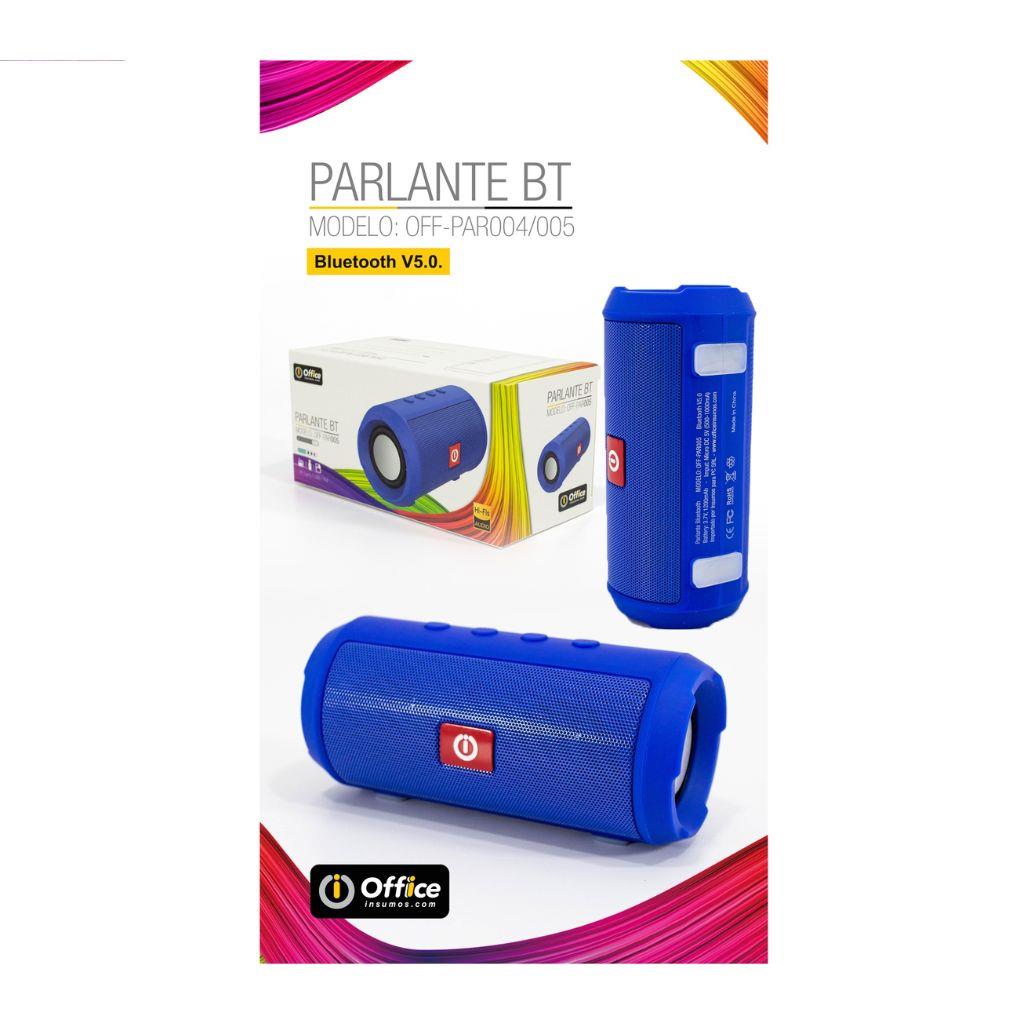 PARLANTES AUDIO BT ALIM BATERIA OFF-PAR005 AZUL