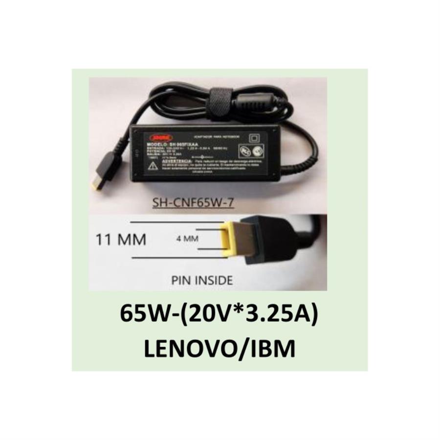 CARGADOR NOTEBOOK SH-CNF65W-7 - SHURE