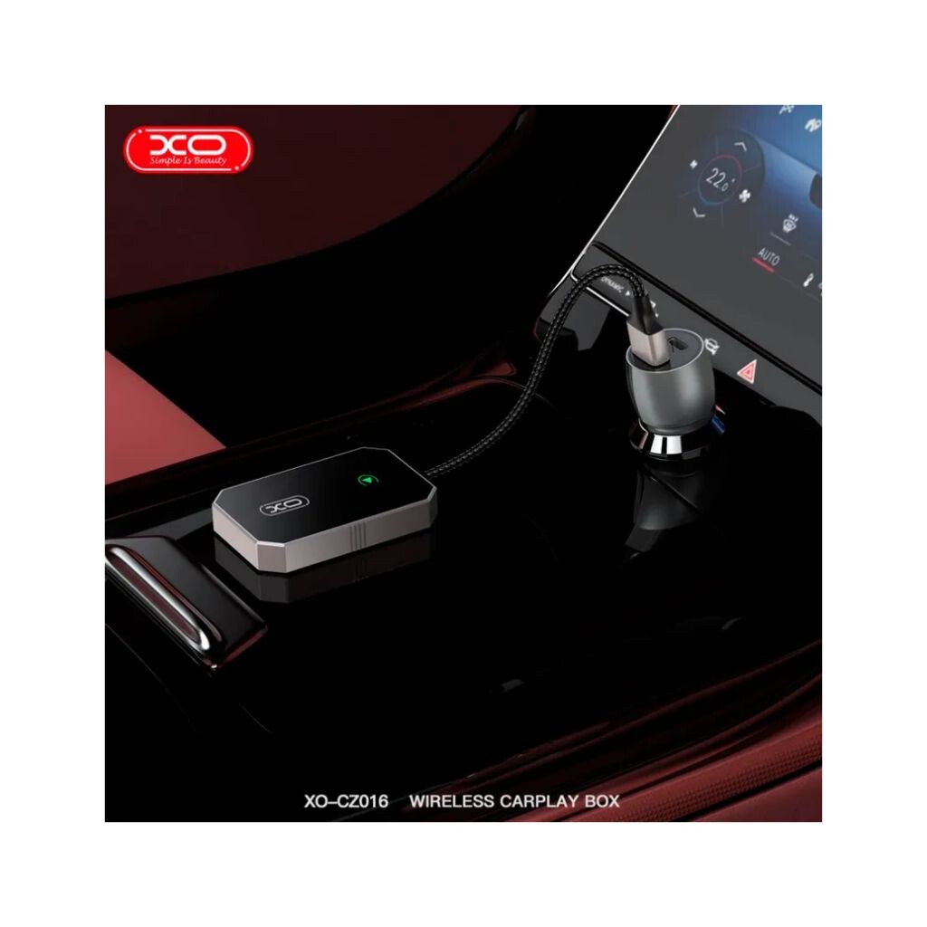 ADAPTADOR CARPLAY INALAMBRICO BLUETOOTH XO-CZ016