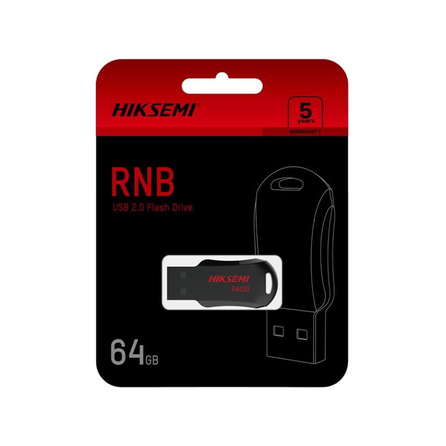 PEN DRIVE 64GB HIKSEMI 2.0 RNB