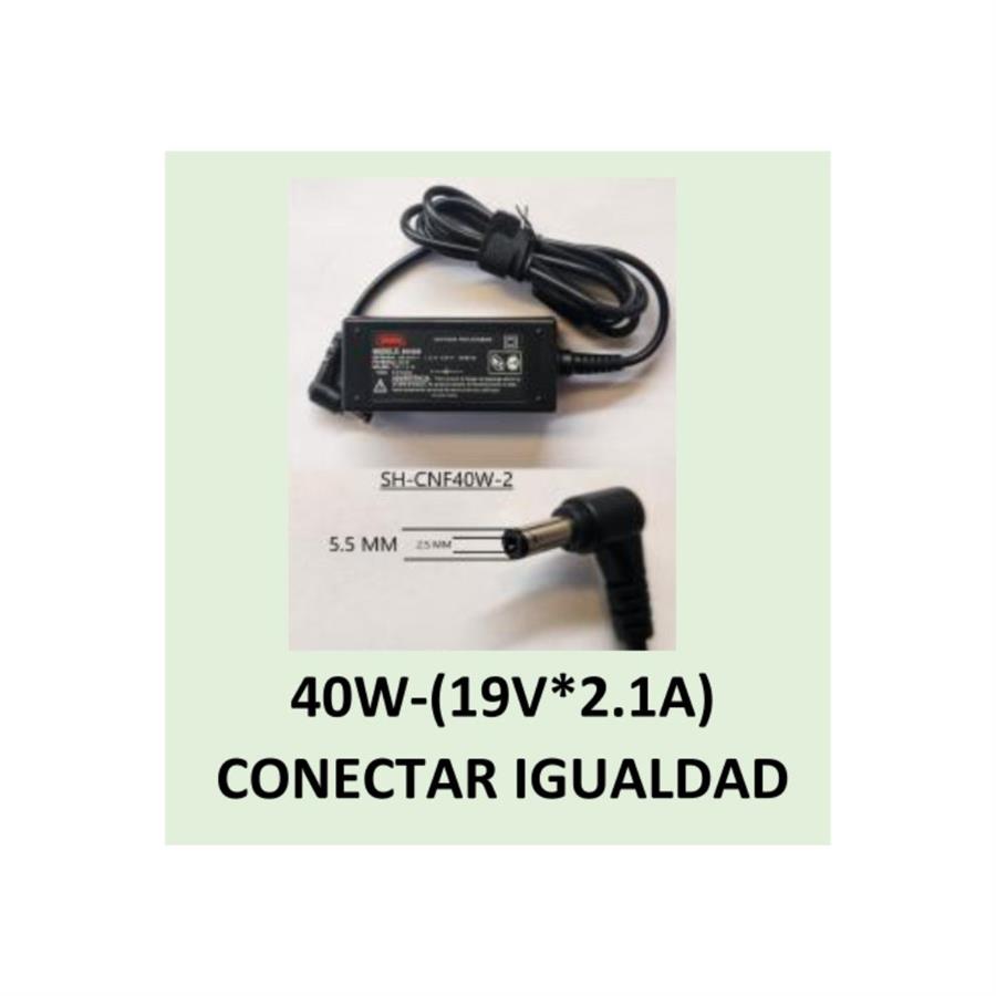 CARGADOR NOTEBOOK SH-CNF40W-2 - SHURE