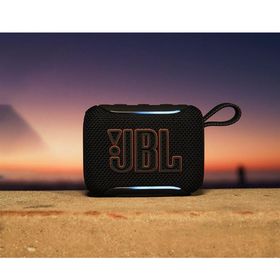 Parlante JBL GO 5 - ORIGINAL - NEGRO / ROJO / PLATEADO