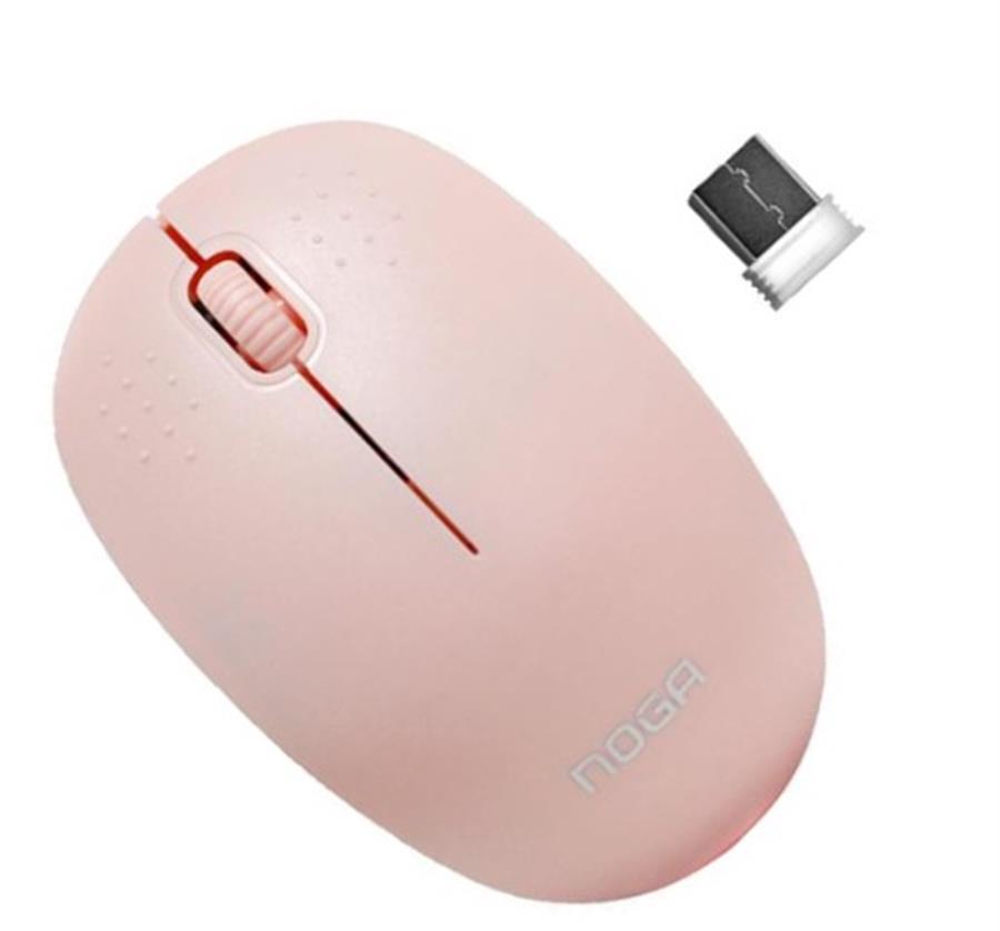 MOUSE USB WIRELESS NGM-900RS ROSA - NOGA NET